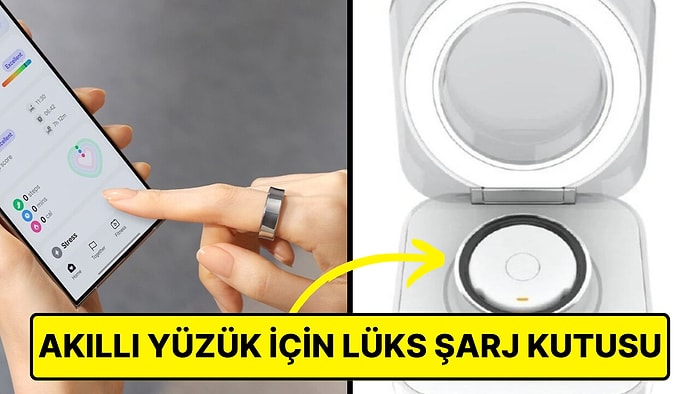 Geliyor Gelmekte Olan: Samsung'un Yeni Akıllı Yüzük Modeli Galax Ring'in Şarj Kutusu Ortaya Çıktı!