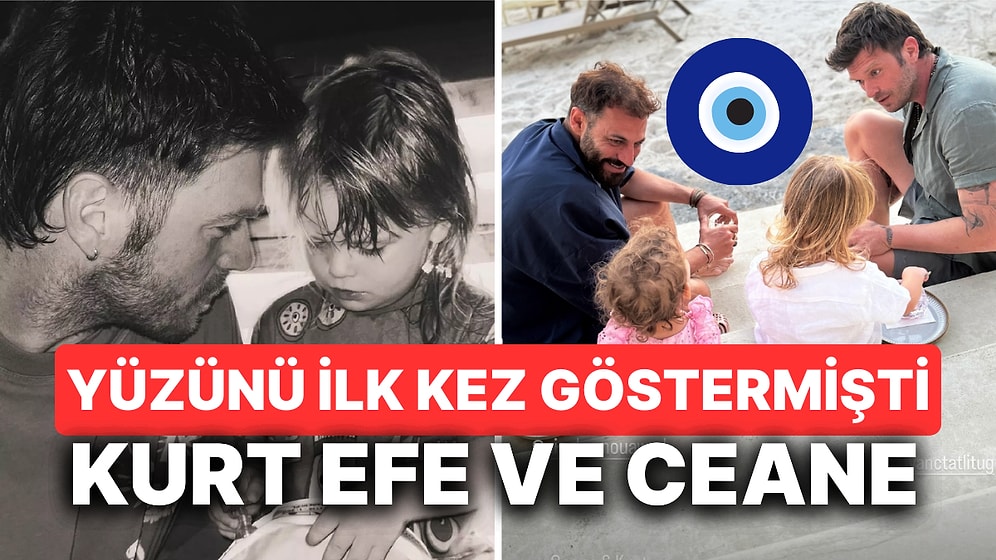 Babalar Gününde de Çıtayı Arşa Çıkaran Kıvanç Tatlıtuğ ve ABD'li Oyuncunun Çocuklarıyla Pozu Kalp Eritti!