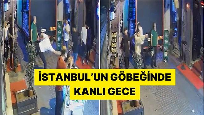 Taksim'de Aralarında Düşmanlık Olan İki Mekan Sahibinin Kavgasında Kurşun Yağdı