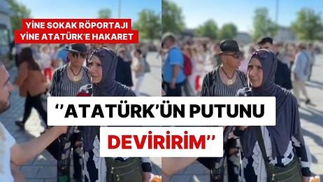 Röportajda Atatürk'ü ve Türkiye Cumhuriyetini Hedef Gösteren Bir Kadın: “Türkiye Cumhuriyeti Kafirdir''