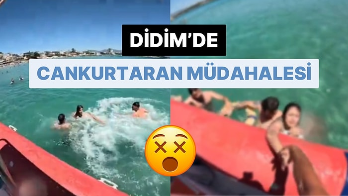 Boğulma Tehlikesi Atlatan Kadına Cankurtaranların Müdahale Ettiği Anlar Sosyal Medyada Paylaşıldı!