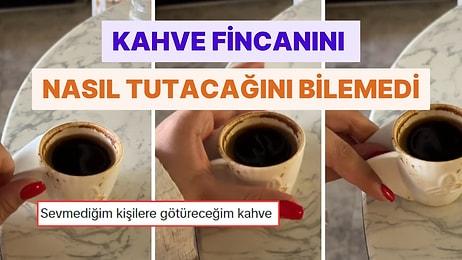Bir Tiktok Kullanıcısının Paylaştığı Kahve Fincanı Viral Oldu: ''Nah Çektiren Fincan''
