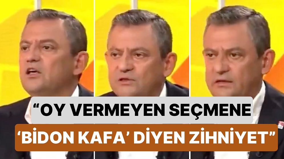 Özgür Özel Cumhurbaşkanı Erdoğan ile Görüşmesine Tepki Gösteren Yılmaz Özdil’e Yanıt Verdi