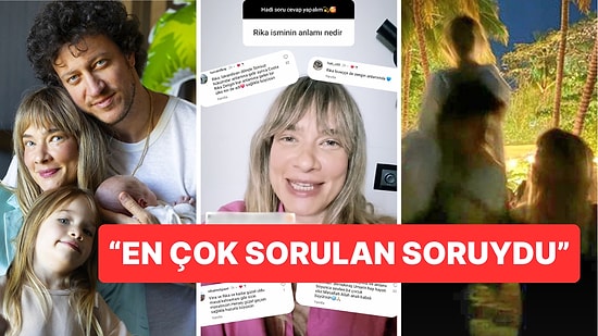 Taze Anne Müge Boz Cinsiyetini Doğumda Öğrendiği Oğluna Neden Rika Adını Verdiğini İlk Kez Açıkladı