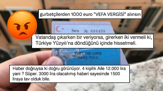 Yurt Dışı Çıkış Harcının 3 Bin Liraya Çıkacağı İddiasına Tepkiler Çığ Gibi Büyüdü