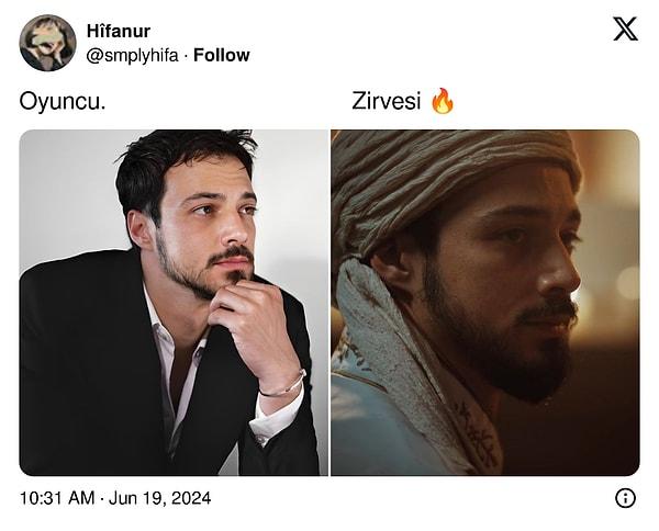 Son dönemde Türk dizileri aşırı revaçta olurken, bu dizilerde rol alan oyuncular resmen altın çağlarını yaşamaya başladı. Durum böyle olunca X kullanıcıları ünlü oyuncular ve zirve rollerini sıraladılar.