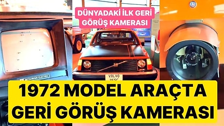 Dünyanın İlk Geri Görüş Kamerasına Sahip Aracı