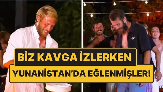 Survivor All Star Yarışmacıları Bizde Kavga Ederken Yunan Survivor'ına Katılıp Çılgınlar Gibi Eğlenmişler!