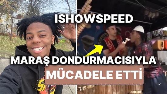 IShowSpeed Bu Kez Yeterince 'Hızlı' Olamadı! Maraş Dondurmacısı Tarafından Trollendi!