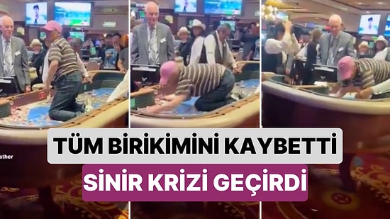 Görevliler Müdahale Etti: Bir Kumarhanede Tüm Birikimini Kaybeden Adam Sinir Krizi Geçirdi