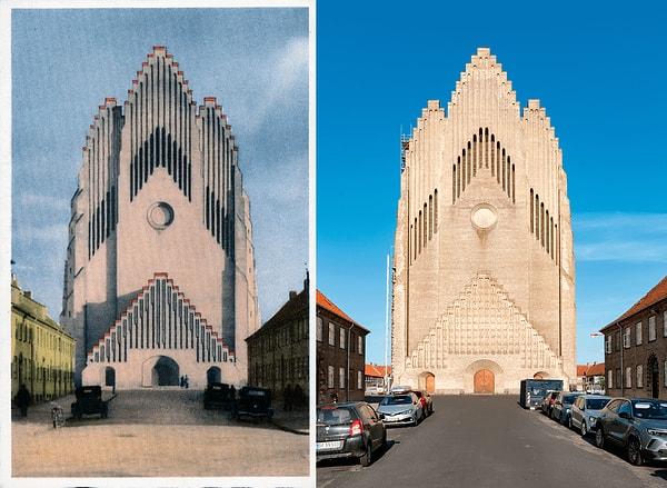 10. Grundtwigs Kirke, Kopenhagen.