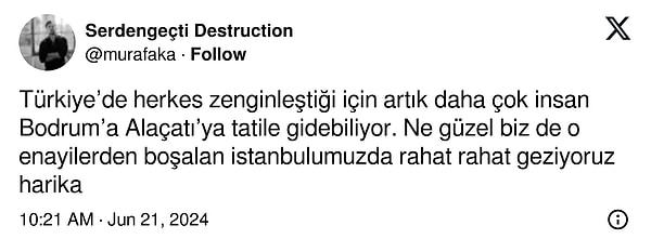 İstanbullu ise bu durumdan memnun! 👇