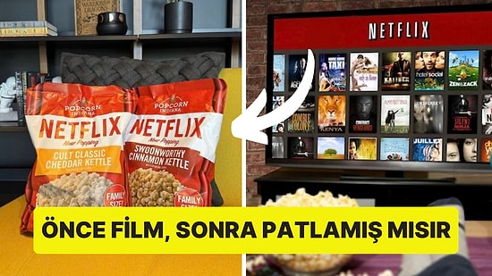 Dijital Yayın Platformu Netflix, Patlamış Mısır Satacağını Duyurdu