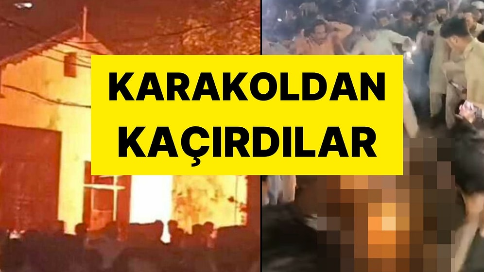 Pakistan'da Kur'an-ı Kerim'e Hakaretle Suçlanan Turisti Yaktılar