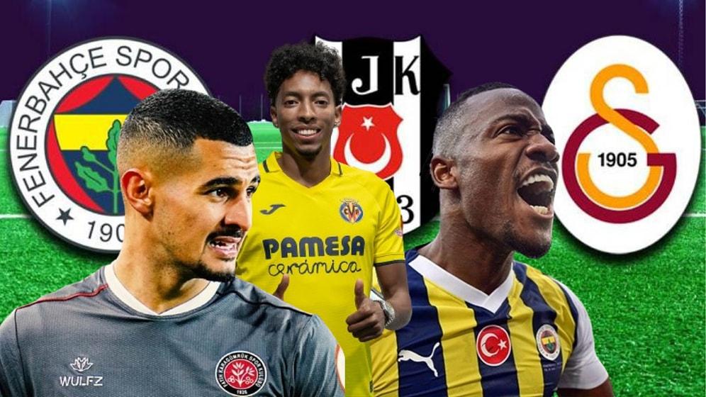 Çalım Üstüne Çalım! Fenerbahçe, Galatasaray ve Beşiktaş'tan Tarihe Geçecek Transfer Dedikoduları!