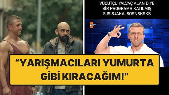 Gibi'nin 14 Yumurta Yiyen Vücutçu Yalvaç'ı ATV'nin Yeni Yarışmasına Katıldı!