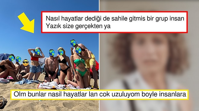 Sahilde Kendi Başlarına Eğlenen Arkadaş Grubuna Ahlak Bekçiliği Yapan Kullanıcıya Ağzının Payı Verildi