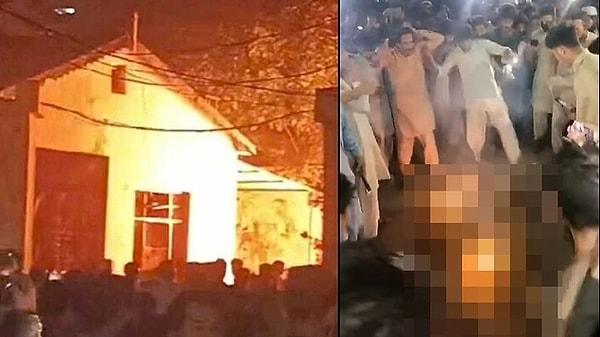 Pakistan’da bir turist, Kur'an-ı Kerim'e saygısızlık yaptığı gerekçesiyle bir grup tarafından yakılarak öldürüldü.