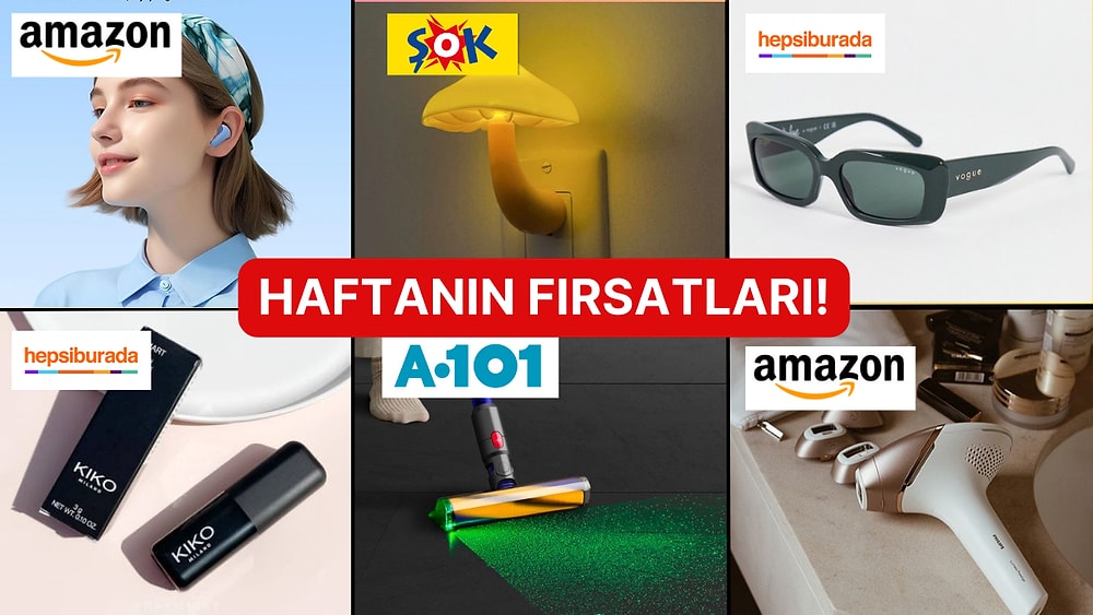 Haftanın Tüm İndirimleri Burada! Hepsiburada'dan Amazon'a Dikkat Çeken İndirimler ve Sevilen Ürünler