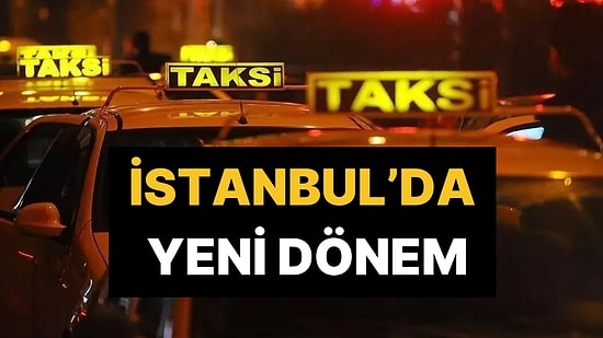 Taksilere Panik Butonu Geldi: S.O.S. Verecek