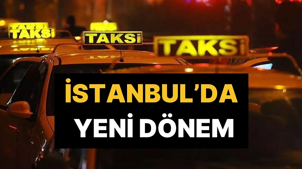 Taksilere Panik Butonu Geldi: S.O.S. Verecek