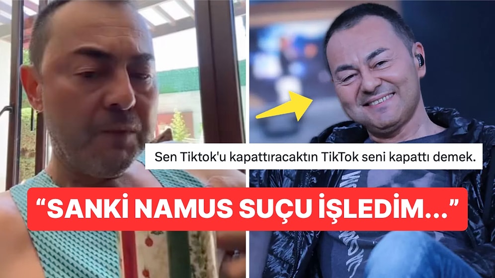 Serdar Ortaç TikTok Hesabı Bir Kez Daha Alkol ve Sigara Kullanımı Yüzünden Kapatılınca İsyan Etti