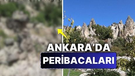 Ankara'nın Kapadokya'sı Olabilir! Ankara'nın Kavaközü Köyünde 'Peribacaları' Oluşumu Keşfedildi!