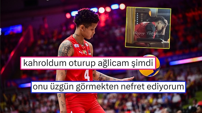 Polonya Maçında 39 Sayı Atmasına Rağmen Üzüntüden Başını Kaldıramayan Melissa Vargas'a Gelen Yorumlar