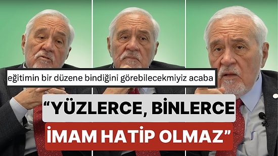 Gençler ve İstihdam Hakkında Konuşan İlber Ortaylı'nın Eğitim Kurumlarıyla İlgili Açıklamaları Dikkat Çekti