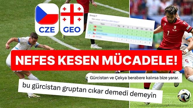 Kıran Kırana Mücadele: Euro 2024'te Türkiye'nin F Grubundaki Rakipleri Gürcistan ve Çekya 1-1 Berabere Kaldı