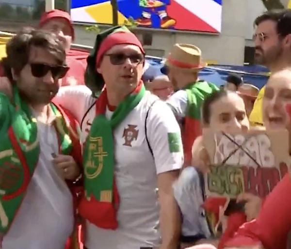Portekizlilerin Türkiye mücadelesini yemekten başlattıkları ve bifana ile kebabı yarıştırdıkları anlar maç öncesindeki coşkuya yakışır cinstendi.