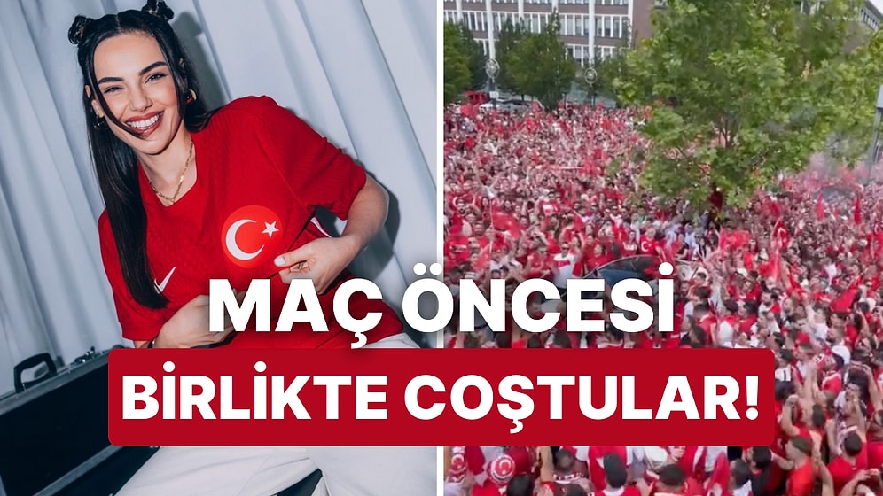 Milli Takım Marka Elçisi Yağmur Tanrısevsin Türkiye-Portekiz Maçı Öncesi Taraftarı Coşturdu!