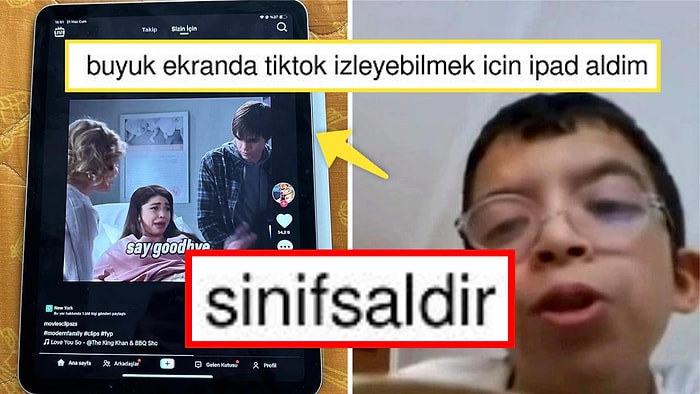 Dev Ekranda TikTok İzleyebilmek İçin Tablet Alan Kadın, 'Garibanın Yüzü Güler mi?' Dedirtti!