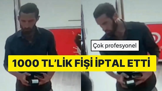 Şifre Girmesi İçin Verilen Pos Cihazından Fişi İptal Etti: 1000 TL'lik Alışveriş Yapan Şahıs Kayıplara Karıştı