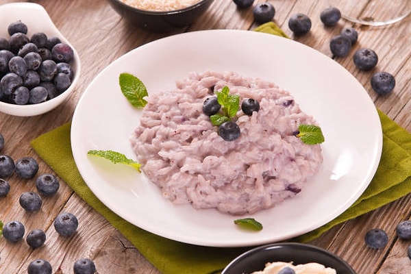 5. Yaban Mersinli Risotto