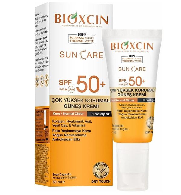 1. Bioxcin Sun Care Çok Yüksek Korumalı Kuru Ciltler Için Güneş Kremi Spf 50+
