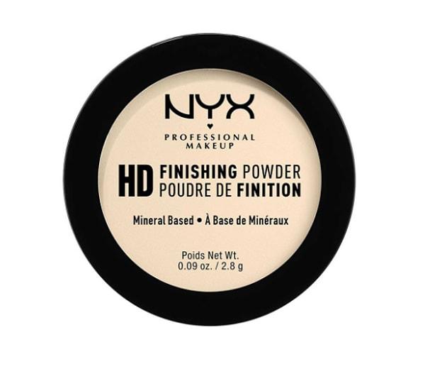 10. NYX Professional Makeup High Definition Finishing Powder Mini - Banana