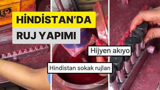 Sterillikte Son Nokta! Hindistan'da Bir Kozmetik Firmasındaki Ruj Yapımını Görünce İnanamayacaksınız