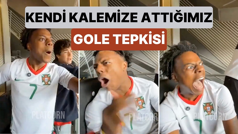 Yine Her Masada: Maçı Tribünden İzleyen IShowSpeed'in Kendi Kalemize Attığımız Gole Tepkisi