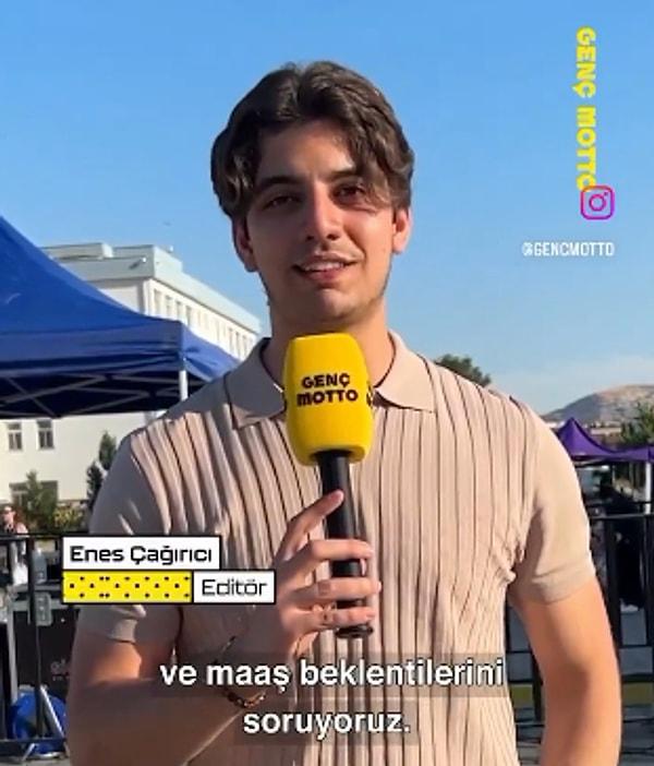 Genç Motto isimli Instagram hesabından Ege Üniversitesi öğrencilerine maaş beklentileri sorulan bir video yayınlandı.