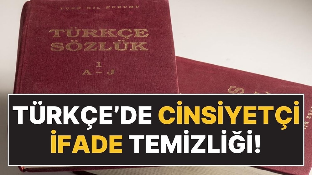 Türkçe'yi Cinsiyetçi İfadelerden Temizlemek İçin Çalışma Başlatıldı!