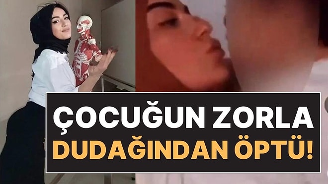 TikTok Videosunda 5 Yaşındaki Çocuğu Dudaktan Öpmeye Zorlayan Duygu Özgül, Gözaltına Alındı!