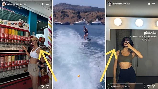 Nazlı Sabancı Sörfe Sardı, Çağla Şıkel Sucuk Gibi Terledi: 24 Haziran'da Ünlülerin Instagram Paylaşımları