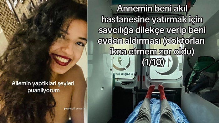 Ailesinin Yaptıkları Şeyleri Puanlayarak Takipçilerini Şoke Eden TikTok Kullanıcısı