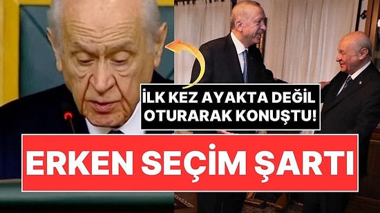 Çok Konuşulacak İddia: Bahçeli Erdoğan'a Şart Koştu, Erken Seçimle Karşılık Verebilir!