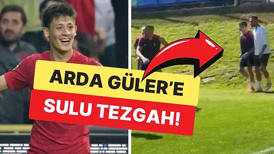 Arda Güler'e Takım Arkadaşlarından Sulu Tezgah: Islanmaktan Son Anda Kurtuldu!