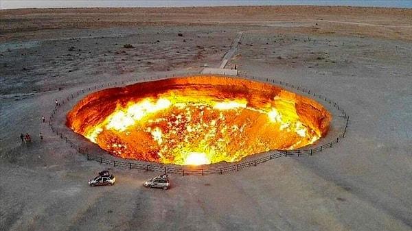 23. Darvaza Gaz Krateri, Türkmenistan