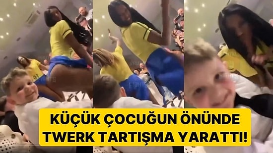 Küçük Çocuğun Önünde Twerk Yapan Kadının Görüntüleri Tartışma Yarattı