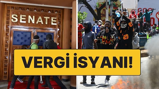 Kenya’da Vergi İsyanı: Protestocular Parlemento Binasını Bastı