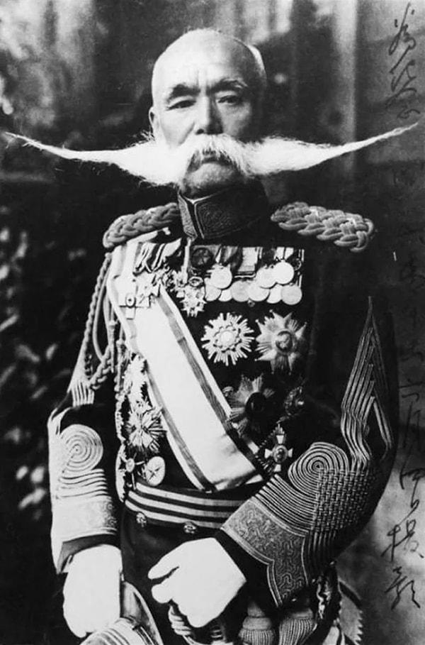 8. Japon İmparatorluk Ordusu'ndan General Nagaoka Gaishi. (1920)